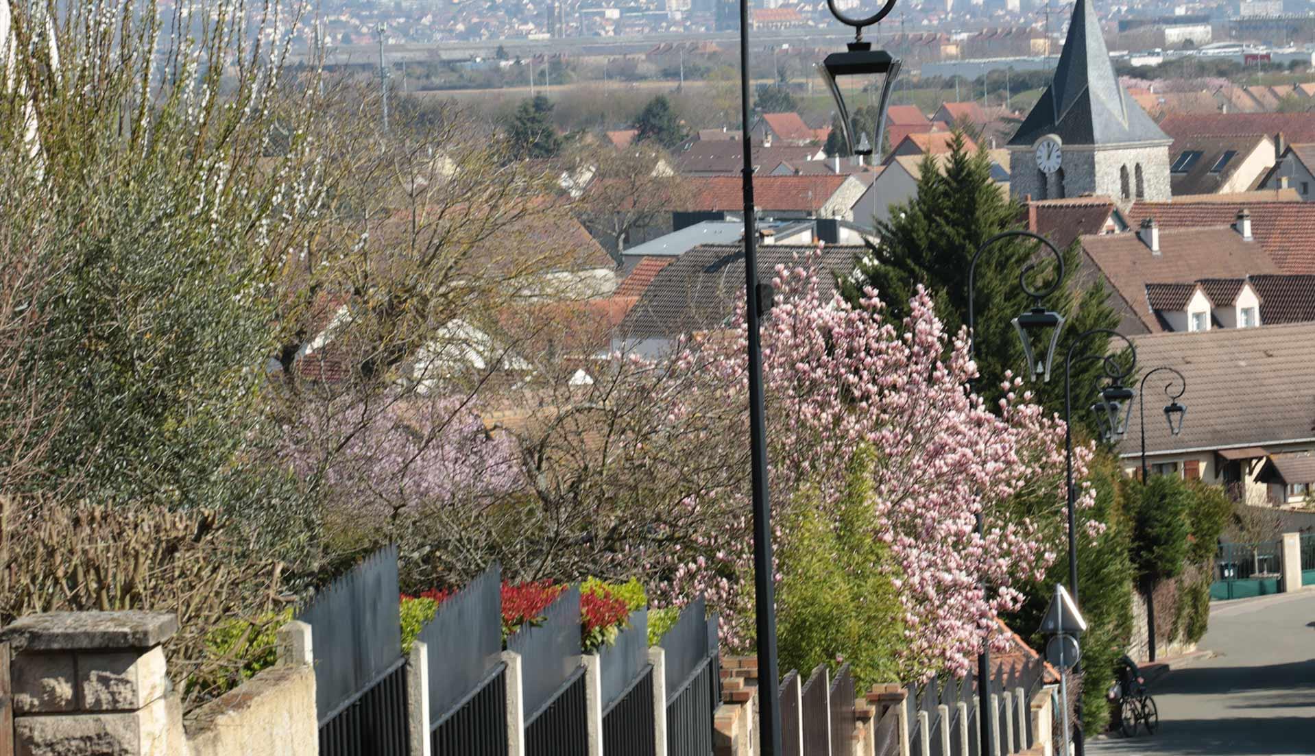 Vue de la commune de Buchelay