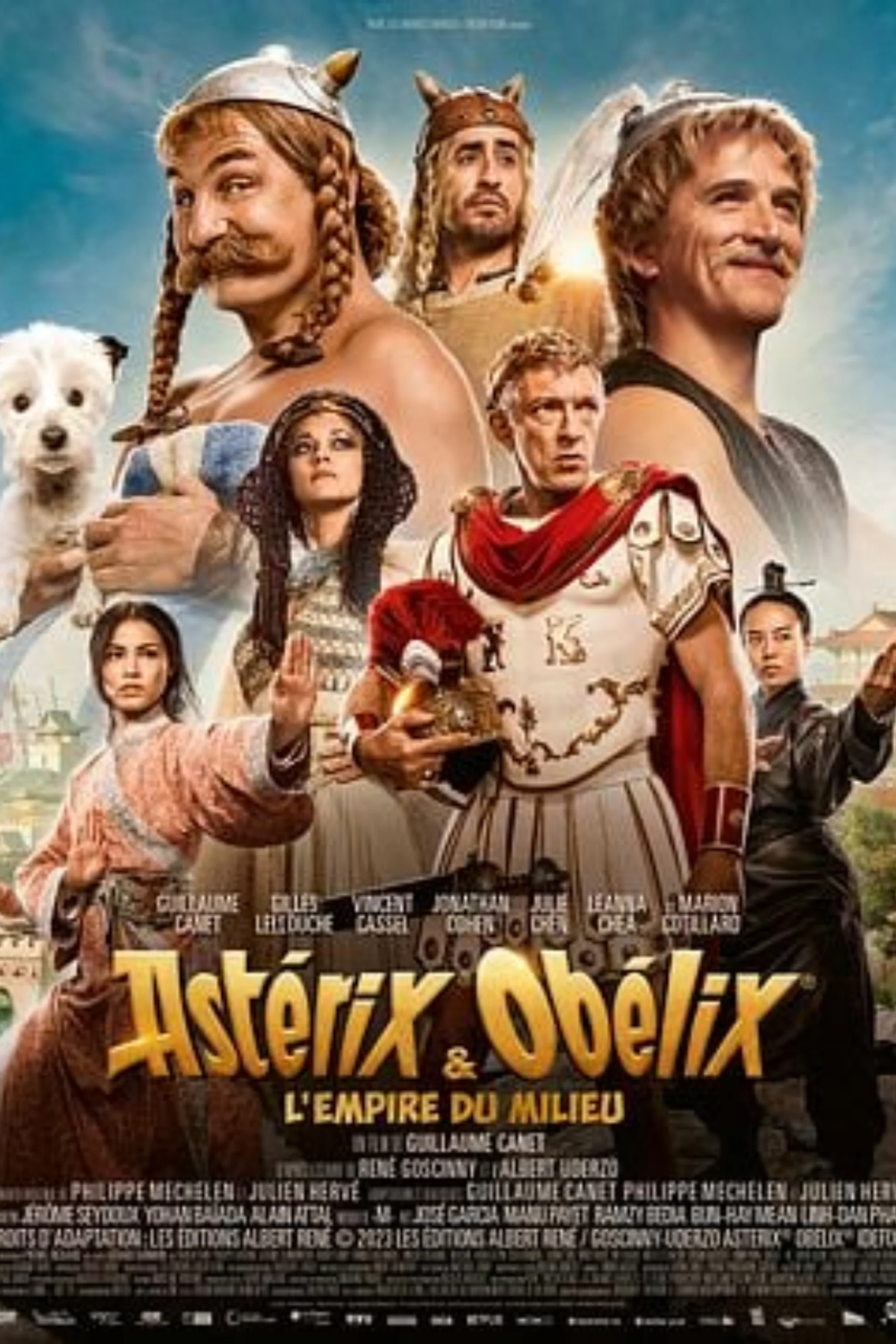 Affiche du film Astérix et Obélix L'empire du milieu