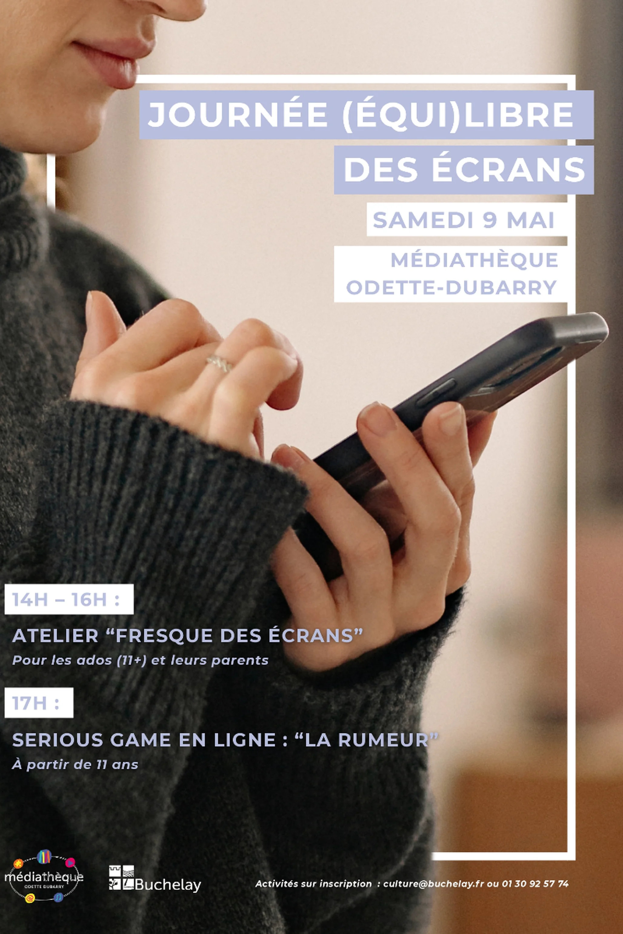 Affiche reprenant le programme mis en description