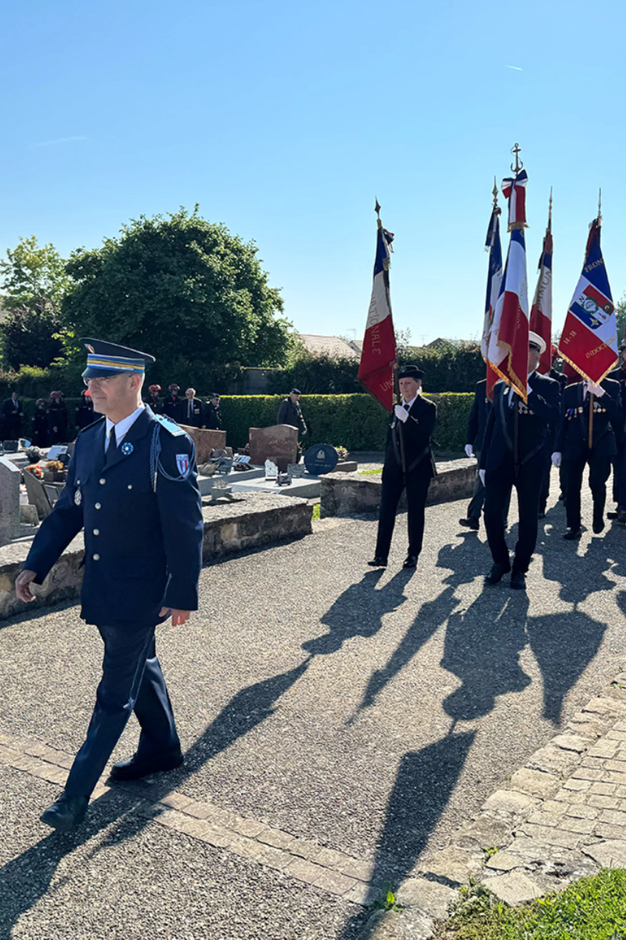 Ceremonie appel du 18 juin 1040