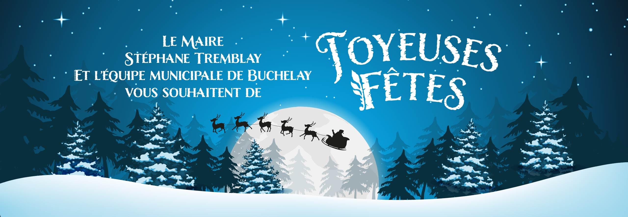 Bandeau d’illustration Joyeuses fetes 2025 à Buchelay