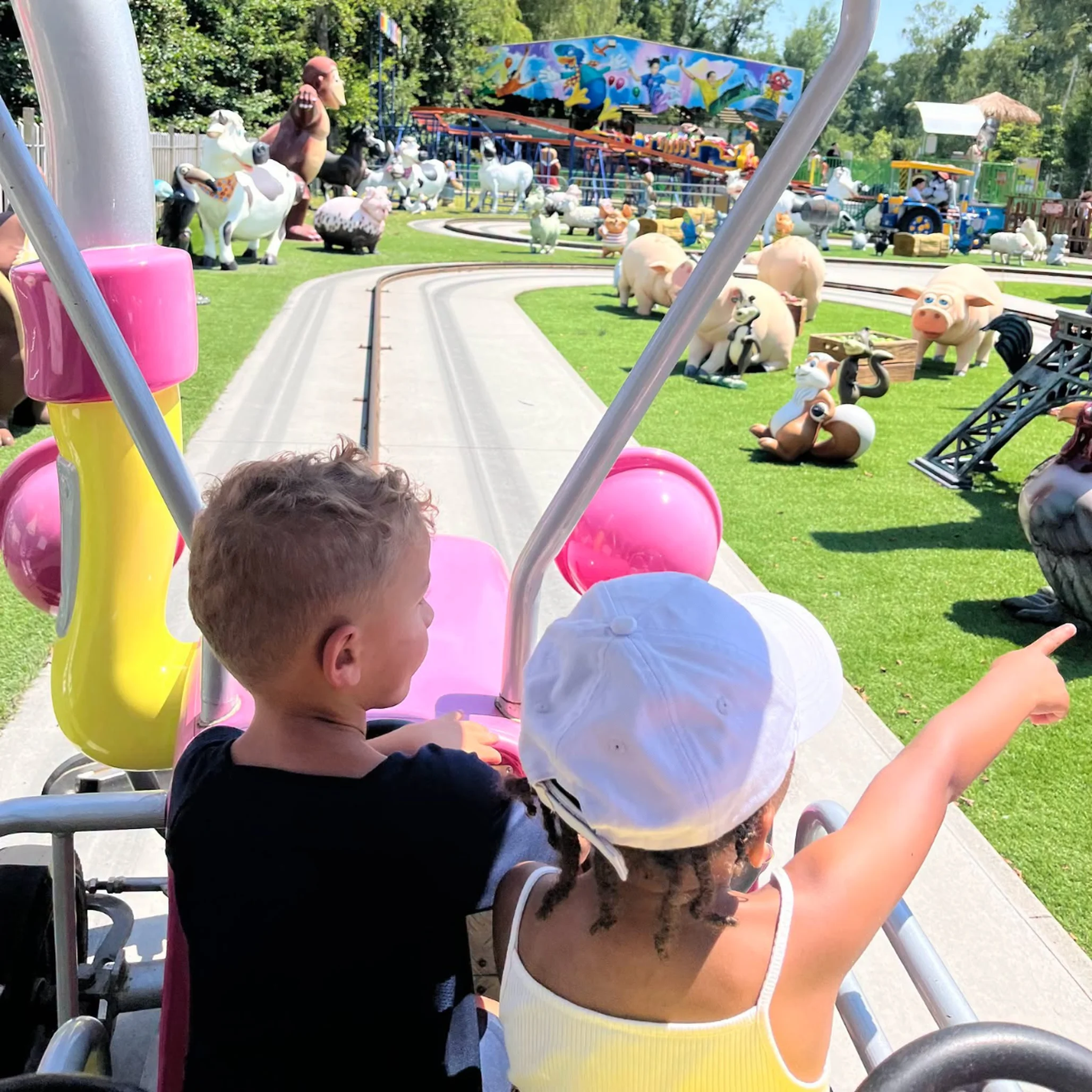 Enfants au Parc Saint-Paul